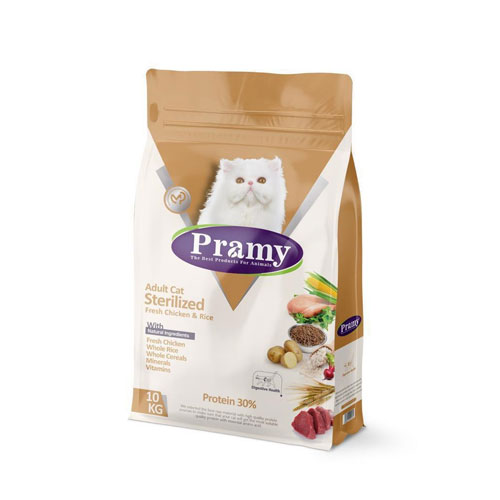 Adult cat sterilized fresh chicken & rice 30%