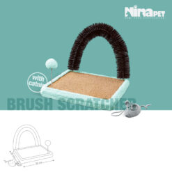 اسکرچر زمینی برس دار نیناپت با کت نیپ