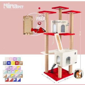 درخت گربه نیناپت مدل آر R + هدیه ویژه