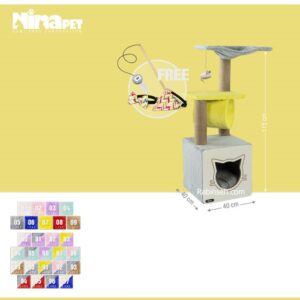 درخت گربه نیناپت مدل زِد Z + هدیه ویژه