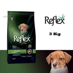 غذای خشک توله سگ رفلکس پلاس نژاد متوسط و کوچک طعم مرغ 3 کیلوگرم + ارسال رایگان