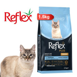 غذای خشک گربه بدغذا رفلکس پلاس چوزی 1.5 کیلویی – اورجینال