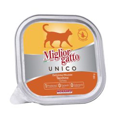 ووم گربه میگلیور ایتالیا گوشت بوقلمون تک پروتین
