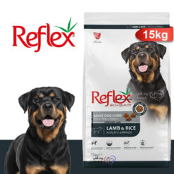 غذای خشک سگ بالغ رفلکس طعم بره و برنج 15 کیلوگرم + ارسال رایگان