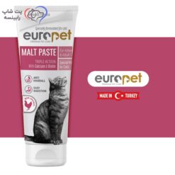 خمیر مالت مخصوص گربه با طعم مرغ یوروپت ۱۰۰ گرم