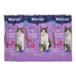 تشویقی مدادی گربه وینستون طعم ماهی ( تعداد مختلف )
