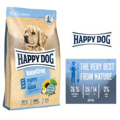 غذای خشک توله سگ هپی داگ تمامی نژاد ها 4 کیلوگرم + ارسال رایگان