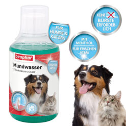 دهان شویه سگ و گربه بیفار 250 میلی