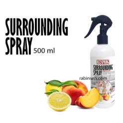 اسپری ازبین برنده بو و ضدعفونی محیط رد اسپرینگ رایحه هلو لیمو 500ml