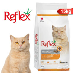 غذای خشک گربه بالغ رفلکس مرغ 15 کیلوگرم + ارسال رایگان – اورجینال