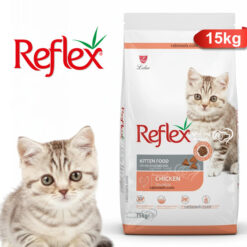 غذای خشک بچه گربه کیتن رفلکس طعم مرغ 15 کیلوگرم – اورجینال + ارسال رایگان