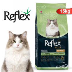 غذای خشک گربه بالغ رفلکس پلاس یورینری طعم مرغ 15 کیلوگرم + ارسال رایگان – اورجینال تاریخ هک لیزری اصلی