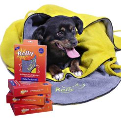 حوله دو لایه سگ و گربه رولی سایز M