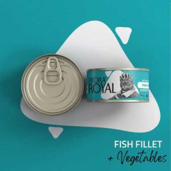 کنسرو گربه فیفورا رویال ماهی و سبزیجات نچرال 120 گرم