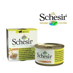 کنسرو گربه شسیر طعم ماهی و گلابی و کدو 85 گرم