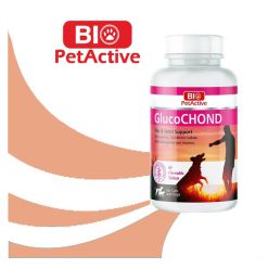 قرص گلوکزامین پلاس سگ و گربه بایوپت اکتیو 60 عددی ( تقویت مفاصل و استخوان بندی )