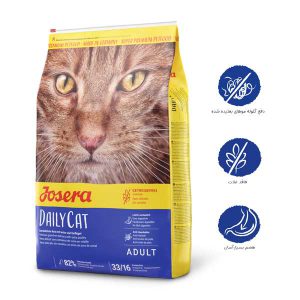 غذای خشک گربه دیلی کت جوسرا 10 کیلوگرم - اورجینال + ارسال رایگان