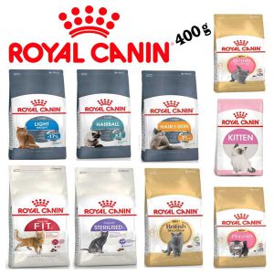 غذای خشک گربه رویال کنین 400 گرمی (تمام مدل ها)
