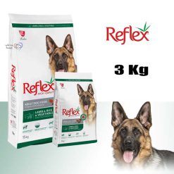 غذای خشک سگ بالغ رفلکس طعم بره ،برنج و سبزیجات 3 کیلوگرم + ارسال رایگان