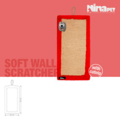 اسکرچر دیواری و زمینی سافت نیناپت با کت نیپ رایگان