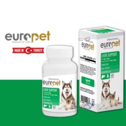 قرص محافظت از کبد مخصوص سگ و گربه یوروپت 60 عددی