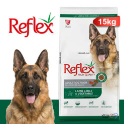 غذای خشک سگ بالغ رفلکس طعم بره و سبزیجات 15 کیلوگرم + ارسال رایگان