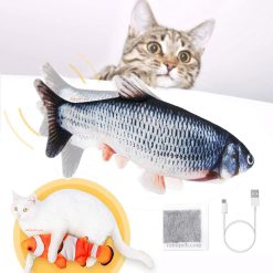 اسباب بازی هوشمند ماهی متحرک شارژی مخصوص گربه