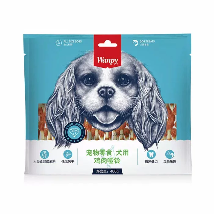 wanpy Chicken Jerky Dumbbells 400g