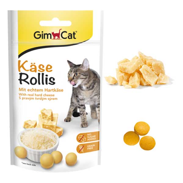 تشویقی توپی پنیر ایتالیایی گربه جیم کت 50 گرم