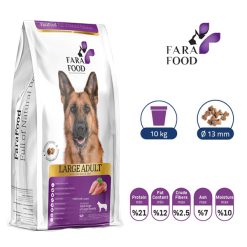 غذای خشک سگ بالغ فرافود (مناسب نژاد های بزرگ) 10 کیلوگرم + ارسال رایگان