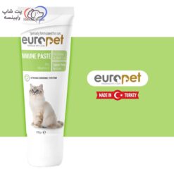 خمیر تقویت سیستم ایمنی مخصوص گربه یوروپت 100 گرم