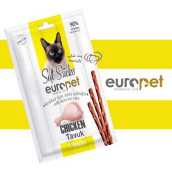 تشویقی مدادی گربه یوروپت طعم مرغ
