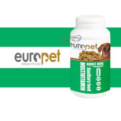 تشویقی ویتامینه سگ بالغ یوروپت سبز 75 عددی (مولتی ویتامین)