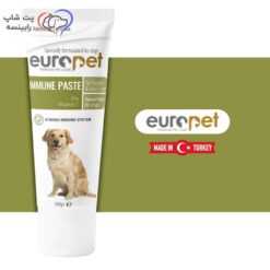 خمیر تقویت سیستم ایمنی سگ یوروپت 100 گرم