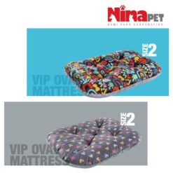 تشک خواب سگ و گربه نیناپت 2 VIP طرح بندی مختلف (مناسب وزن 1 تا 12 کیلوگرم)