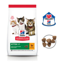 غذای خشک بچه گربه هیلز آمریکا با طعم مرغ 1.5 کیلوگرم + ارسال رایگان