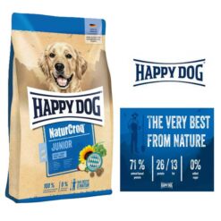 غذای خشک سگ جونیور هپی داگ تمامی نژاد ها 4 کیلوگرم + ارسال رایگان