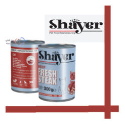 کنسرو گربه استیک شایر گوشت گوساله ۳۰۰ گرم