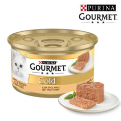 کنسرو گربه گورمت پته ای طعم بوقلمون 85 گرم (آلمانی)