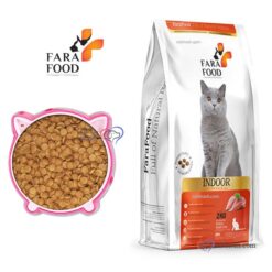 غذای خشک گربه بالغ فرافود ایندور طعم مرغ و برنج فله ای (بسته بندی رابینسه)