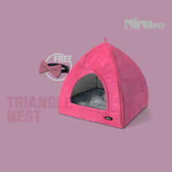 لانه سه گوش گربه و سگ نیناپت (1 تا 9 کیلوگرم) + هدیه قلاده پاپیونی