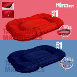 جای خواب سگ و گربه نیناپت برزنت ضد آب سایز 1 + هدیه (مناسب وزن 1 تا 9 کیلوگرم)