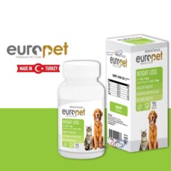 قرص کاهش وزن سگ و گربه یوروپت 75 عددی
