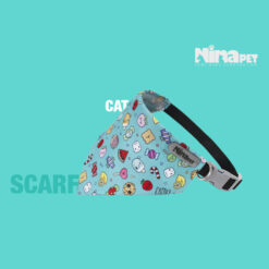 قلاده دستمال گردن گربه نیناپت (مناسب وزن 1 الی 7 کیلوگرم)