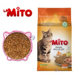 غذای خشک گربه بالغ میتو ترکیه طعم مرغ پریمیوم فله ای (بسته بندی رابینسه)