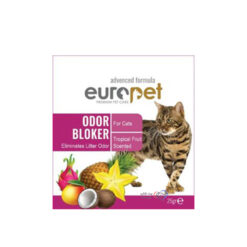 خوشبوکننده خاک گربه یوروپت با رایحه میوه های استوایی 25 گرم