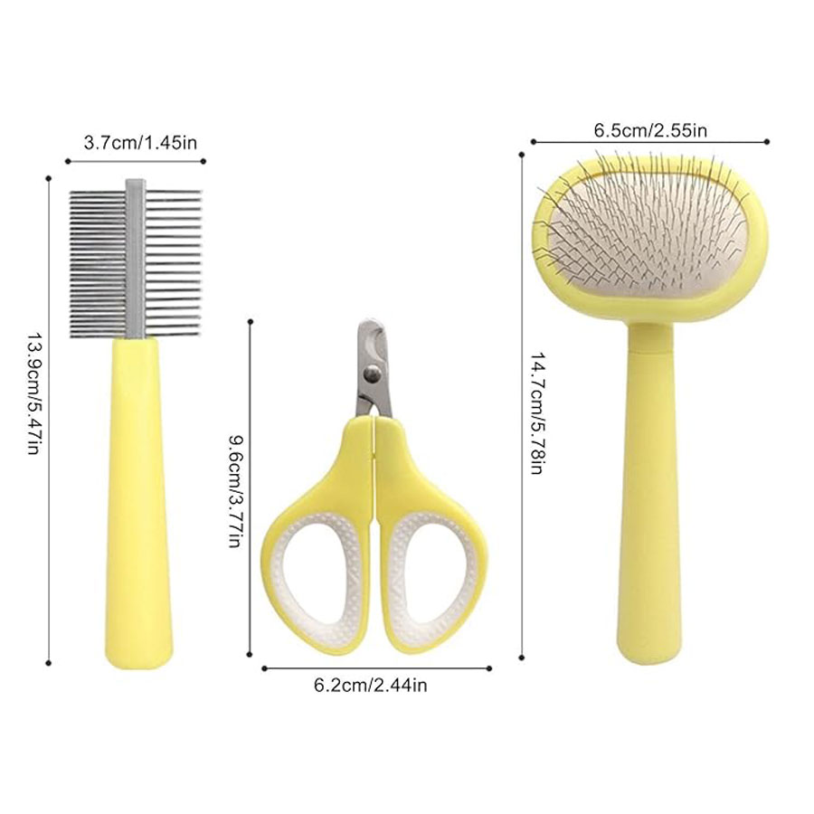 پک بهداشتی سه تکه گربه و سگ Beauty Kit