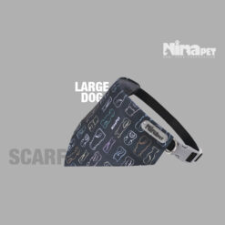 قلاده دستمال گردن سگ نژاد بزرگ نیناپت ( وزن 20 الی 50 کیلوگرم)