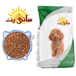 غذای خشک توله سگ نژاد کوچک سانی پت فله ای (بسته بندی رابینسه)