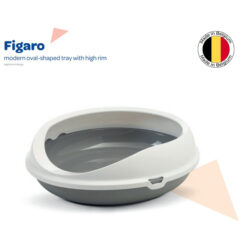 ظرف خاک گرد گربه ساویک بلژیک مدل FIGARO